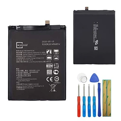 Image de Batterie Li ion de rechange HB356687ECW compatible avec Huawei Honor 7X/Nova 2 Plus BAC AL00 L23 TL00 3300 mAh