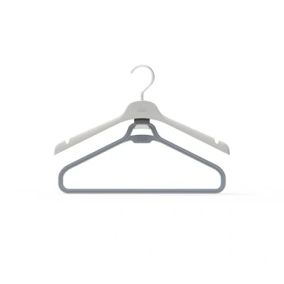 Image de Joseph Orderly Cintres pour Vêtements Longs, Lot de 2, Soulèvent et Protègent Les Robes/Combinaisons, Crochets Intégrés Sangles, Plastique Recyclé