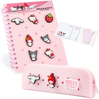 Image de Hello Kitty Set de Papeterie A5 avec Épingles Personnage Personnalisables