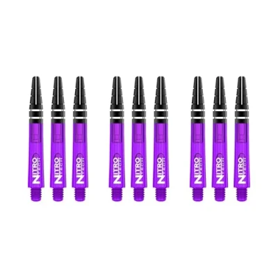 Image de RED DRAGON tiges Courtes Nitrotech Violet 3 Ensembles par Paquet (9 au Total)