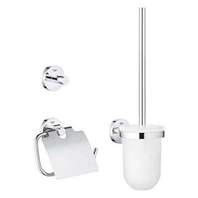 Image de GROHE QuickFix 41204000 Start Set d&#039;Accessoires 3 in 1, Chromé