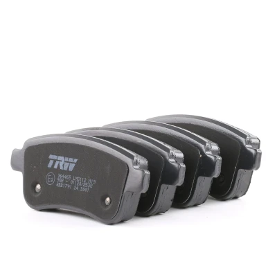 Image de TRW COTEC GDB1791 Jeu de plaquettes frein non préparé pour indicateur d&#039;usure avec vis d&#039;étrier accessoires RENAULT: SCENIC 3