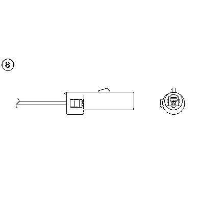 Image de NGK 0207 Sonde lambda non chauffé 1