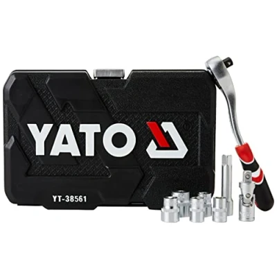 Image de YATO YT socket 38561 set 3/8&quot; 22pcs