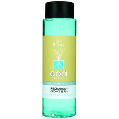 Image de Goa 25918 Diffuseur Recharge Goatier Lin Blanc 250 ML
