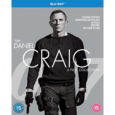 Image de Daniel Craig 5 Film Collection [Blu ray] [2021] [2022] [Region Free]