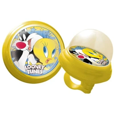Image de Squeezy Cycle vélo Sonnette garçon Enfant Looney Tunes Titi Sylvestre Bleu Jaune Fun