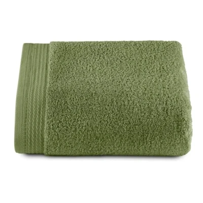 Image de Top Towel Premium Grandes Serviettes de Bain 1 Grande Serviette Douche 100 x 150 cm 100% Coton 600 grammes Feuille