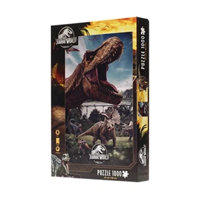 Image de Sagas,Jurassic World piezas Does Not Apply Park Puzzle 1000 pièces Jurassic Compo Rex, RS531138, Multicolore, One Size