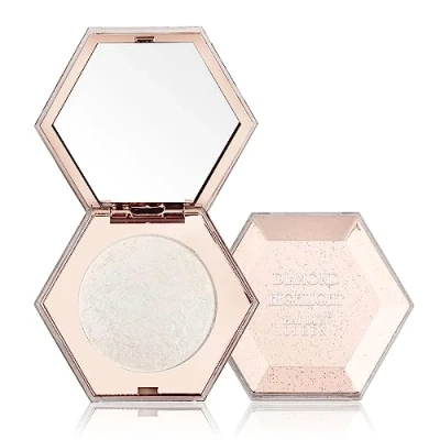 Image de Nivofu Palette Highlighter Maquillage Illuminateur Poudre Kit, Diamond Palette, Mettre en valeur, Trim Rougir, Imperméable Longue Tenue Highlighter, De Surligneur Visage, 7.5g (01#)