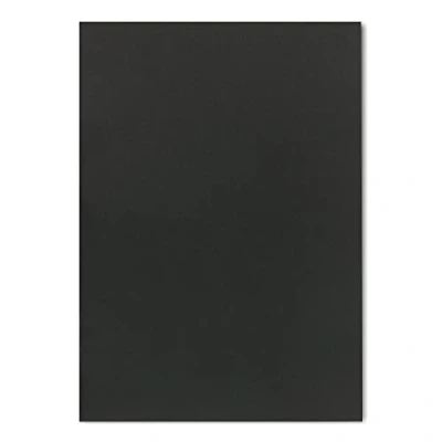 Image de 50x A5 papier couleur: noir (papier recyclé) 148 x 210 mm 120 g/m² à lettres, de bricolage, d&#039;argile FarbenFroh by GUSTAV NEUSER