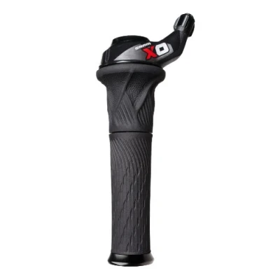Image de Commande de vitesses Sram Grip Shift Xo 2V Rouge Avec Poignée (Av)