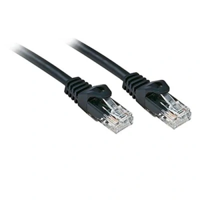 Image de Lindy Rj45/Rj45 Cat6 2m câble de réseau Noir U/UTP (UTP) Neuf