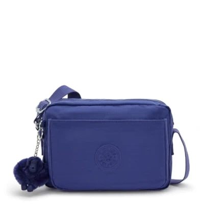 Image de Kipling Abanu M Sac à Bandoulière de Taille Moyenne, Ocean Blue (Bleu)