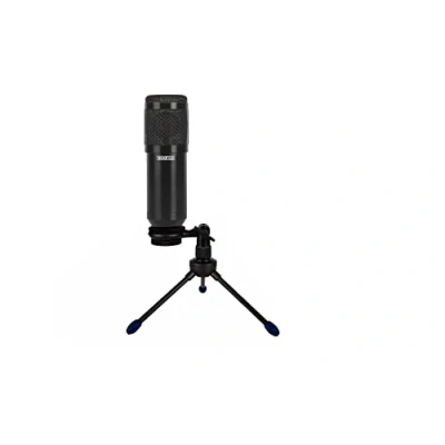 Image de Celly, microphone Streaming Star, ligne Sparco, PC avec filtre anti vent, idéal pour les jeux en support d&#039;inclinaison réglable, 20 Hz kHz, motif cardioïde, câble USB de 1,5
