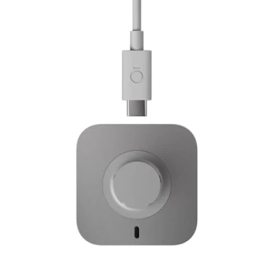 Image de OURA Ring 4 Chargeur Grey Taille 9 Socle de Charge et câble USB C Jusqu&#039;à 8 Jours d&#039;autonomie pour Votre Anneau connecté