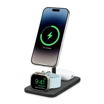 Image de Twelve South HiRise 3 Deluxe in 1 Charging Stand black TS 2423