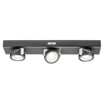 Image de Paulmann 70636 Éclairage placard LED Rotate kit de 3 Spot gradable fonctionnement sur piles