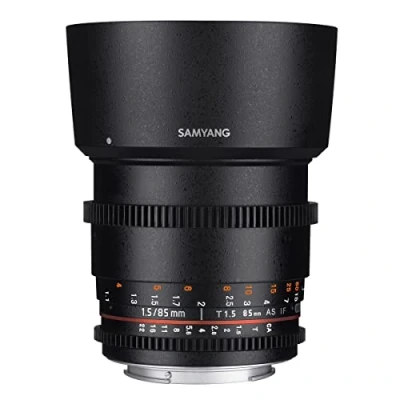Image de Samyang F1313010101 Objectif 85mm T1.5 VDSLR AS IF UMC II Noir
