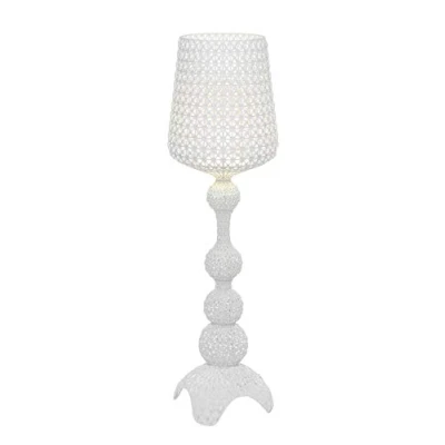 Image de Kartell Kabuki Intérieur, Lampadaire avec Variateur de Lumière, Blanc Opaques