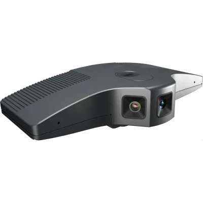 Image de iiyama UC CAM180UM 1 Webcam panoramique avec résolution 4K et Technologie de Suivi Automatique (USB C) Noir