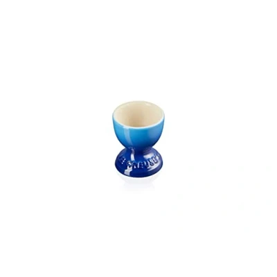 Image de Le Creuset Coquetier à pied en grès, 9 g, Azure, 81702002200099