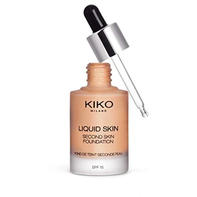 Image de KIKO Milano Liquid Skin Second Foundation 07 Fond de Teint Fluide Effet Seconde Peau