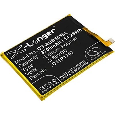 Image de CS AUB555SL Batteries 3700mAh Compatible avec [ASUS] ZB555KL, ZenFone Max M1, M1 Dual SIM, SIM TD LTE remplace 0B200 02880000, C11P1707