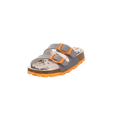 Image de Superfit Pantoufles avec Semelle intérieure Chausson, Gris Orange 2100, 31 EU Large