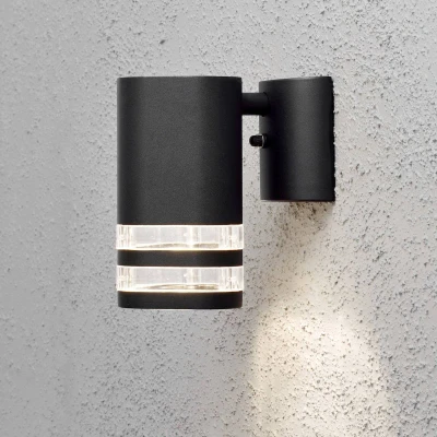 Image de Konstsmide Applique d’extérieur Modena 1 lampe 2 fentes noire