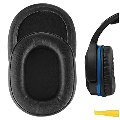 Image de Geekria QuickFit Coussinets de rechange pour casque jeu Turtle Beach Ear Force Stealth 700, 450, 420X, 600, 500P, XO Seven (noir)