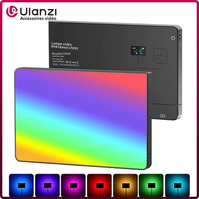 Image de Ulanzi lampe de Studio Photo multicolore LT003, rvb, 8000mAh, variable 2500 9000K, CRI 95 +, 266