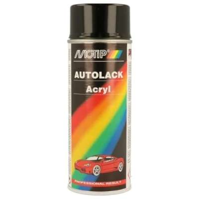 Image de MOTIP 51000 Peinture combinée pour voitures 400ml aérosol noir Kompakt green glossy 400 ml