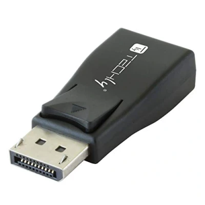 Image de Techly IADAP DSP 230T changeur de genre câble DisplayPort VGA Noir Neuf