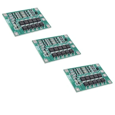 Image de ZkeeShop 3S 40A 12.6V BMS Li ION Lithium Battery Protection Board 18650 Charger with Balance Features (3 PCS)