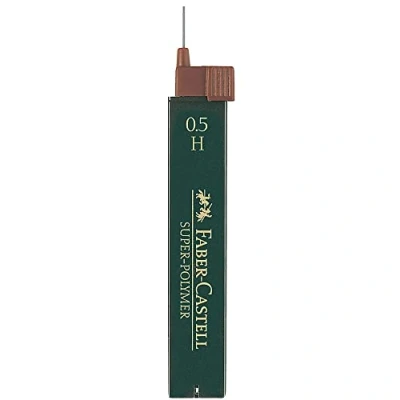 Image de Faber Castell 511211 Lot de 12 Mines Super Polymère 0,5 mm H