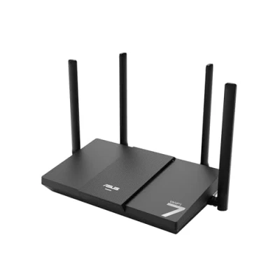 Image de ASUS RT BE50 Routeur Wi FI 7 Extensible Double Bande BE3600, 4K QAM, MLO, canaux de 160MHz, AiMesh, 3 Ports 1G LAN, 1 Port 2,5G WAN