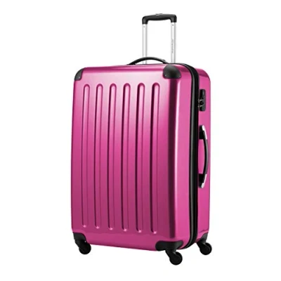 Image de HAUPTSTADTKOFFER Alex Bagage Rigide Valise Grande Taille, Trolley avec 4 Roues multidirectionnelles, 75 cm, 119 litres, Magenta