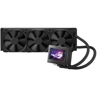 Image de ASUS ROG RYUJIN III 360 Refroidisseur liquide CPU tout en un (écran LED 3,5&quot;, solution de pompe Asetek 8e gen, 3 ventilateurs radiateur Noctua 2000 PWM 120mm)