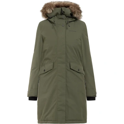 Image de Didriksons Erika Manteau d&#039;hiver, Femme, Taille: 34, Green