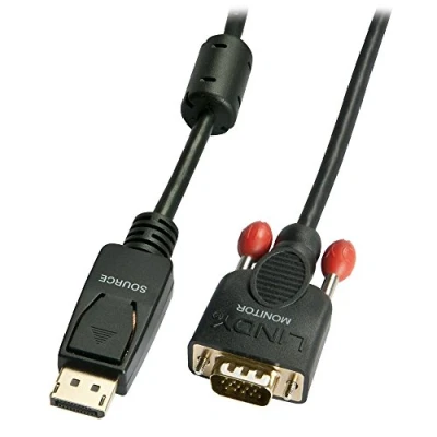 Image de LINDY Câble convertisseur DisplayPort vers VGA 2m