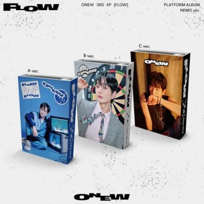 Image de UN NOUVEAU (SHINee) Version FLOW NEMO. 3ème Mini Album + Cadeau Gratuit Random ver.