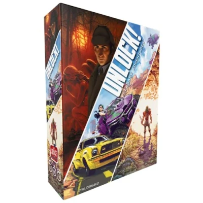 Image de Space Cowboys Unlock 9! Legendary Adventures Jeu de Cartes À partir 10 Ans 1 à 6 Joueurs 60 Minutes Temps Multicolore ASMSCUNLOCK09EN