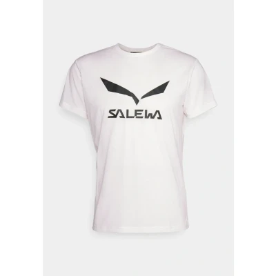 Image de Salewa Solidlogo DRY M Tshirt de sport, Homme, Taille: 46, White