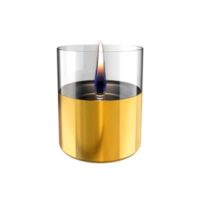 Image de Tenderflame TR100/G TR100/SI Lilly Gold Réservoir de 250 ML Durée Combustion env. 9h sans Odeur