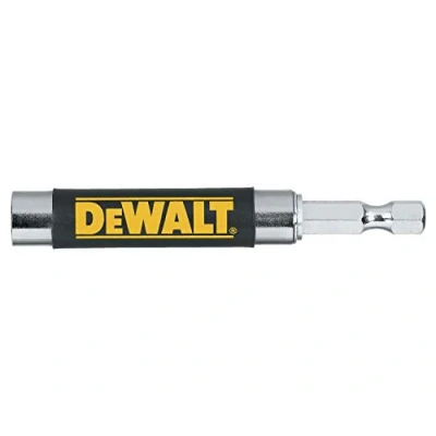Image de DEWALT Porte embout d&#039;extension de perceuse, guide d&#039;entraînement magnétique, prise en main solide, compact (DWATGDG)