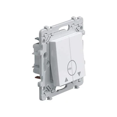 Image de bouton poussoir pour la commande de volets roulants hager essensya