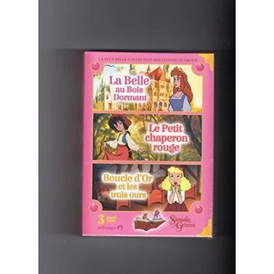 Image de Simsala Grimm Coffret Fille : La Belle au Bois Dormant + Le Chaperon Rouge Boucle d&#039;or Livre d’occasion Correct