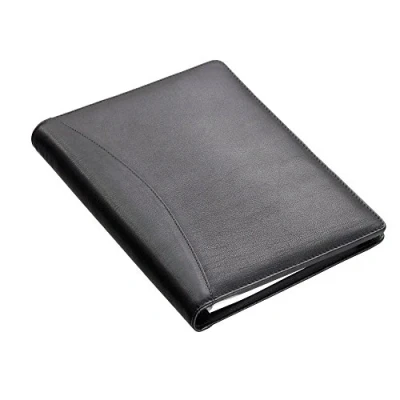 Image de Alassio 43008 1 Bormio Nécessaire de correspondance en cuir Noir Format DIN A5