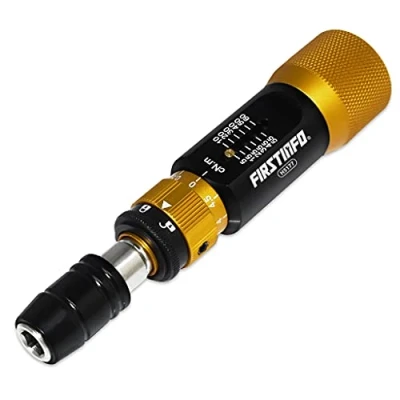 Image de FIRSTINFO H5177 1/4 pouce 5 60cNm Tournevis dynamométrique avec mandrin à serrage rapide